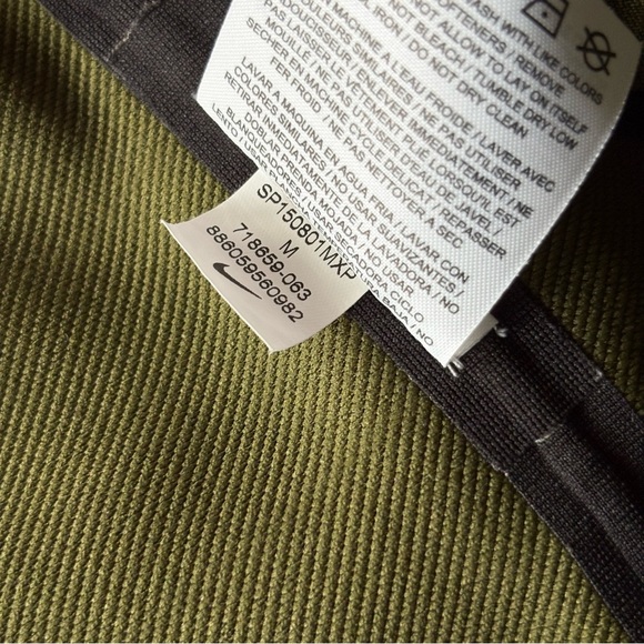 NIKE x JFS sz M Gray Green Tech Fleece Vest Cape Nikelab 718659 - Picture 14 of 14